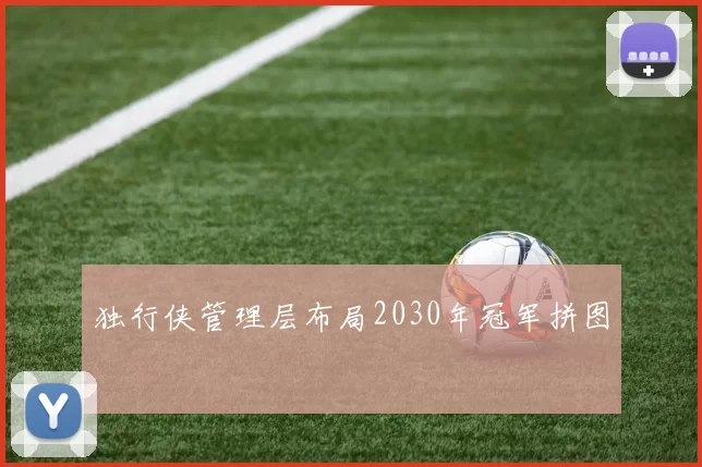 独行侠管理层布局2030年冠军拼图